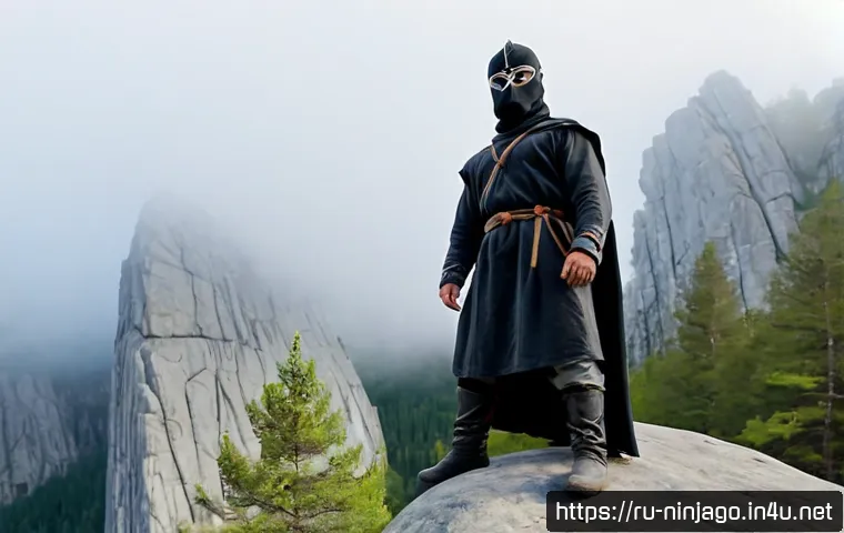닌자고 콜과 바위의 상징성 - Photorealistic symbolic scene of a powerful original stone-themed masked warrior in dark charcoal pr...